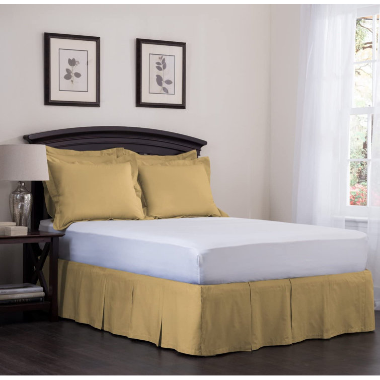 Shopbedding Detachable Tailored Bed Skirt & Reviews Wayfair
